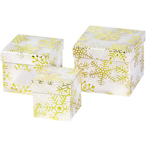 Geschenkkarton BSB Golden Crystal, Weihnachten