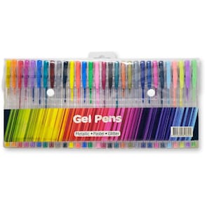 Gelpenna Metallic/Glitter/Pastell, 30/fp