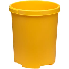 Papierkorb HAN Klassik XXL, 50 l, rund, gelb