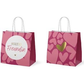 Geschenktragetasche FÜR DICH Mini Herzensfreundin