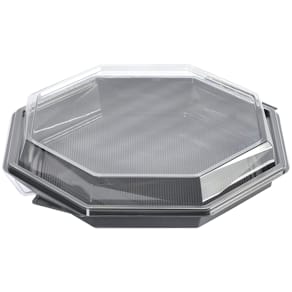 Plastbakke Duni Octaview m/hængslet låg, 1000 ml, 192 stk