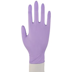 Nitrilhandske puderfri lila XS 100/fp