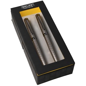 Schreibgeräteset Online Eleganza, titan