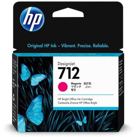 Blekk HP 712 3ED68A Magenta