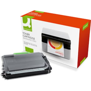Toner Q-CONNECT, zwart, 8000 pagina's, Brother, OEM TN-3480