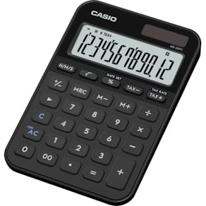Tischrechner Casio, schwarz