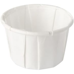 Dressingbägare 35ml vit 250/fp