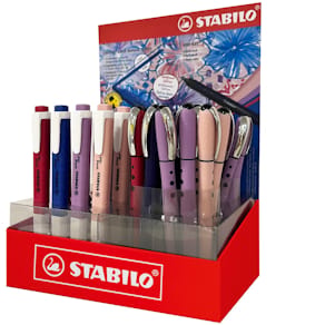 Thekendisplay STABILO Wildflower, 46 Stück