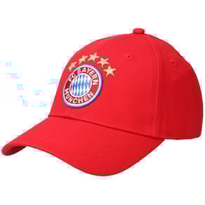 Baseballkappe FC Bayern Logo, rot, One Size (Kinder)
