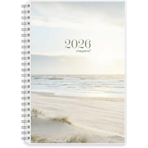Ugekalender Mayland A5 højformat 2026, blå, FSC