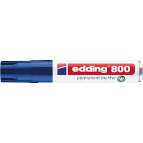 Permanentmarker edding 800, 4–12 mm, blau