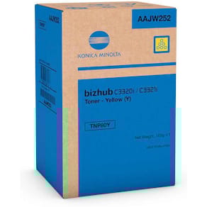 Bizhub C3320 TNP80Y Toner yellow 9K