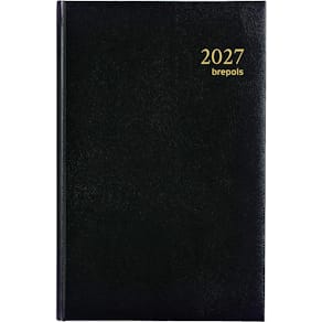 Agenda Brepols Saturnus Lima, zwart, 2026