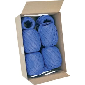 Geschenkband Goldina Raffia, 7 mm x 30 m, dunkelblau