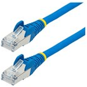 StarTech.com 5m CAT6a Ethernet Cable - Blue - Low Smoke Zero