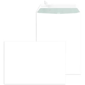 Versandtasche MAILMEDIA B5, haftklebend, 90g, weiß