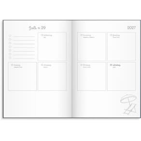 Burde Kalender Doodle 2027 inbunden