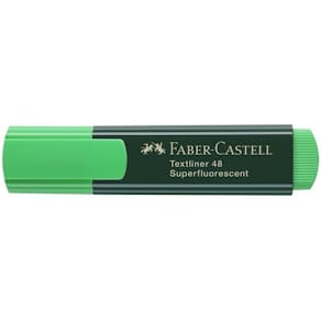 Överstrykningspenna FABER-CASTELL Textliner 48 Grön, 10st