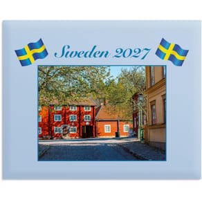 Burde Väggkalender Sweden 2027 med kuvert