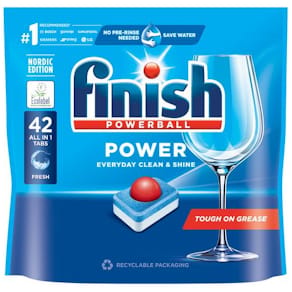 Maskindisk FINISH Power AiO 42/fp