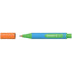 Kugelschreiber Schneider Slider Link-It, orange, XB, cyan