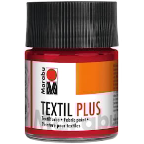 Textilfarbe Marabu Textil Plus, kaminrot, 50 ml