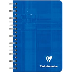 Schrift Clairefontaine ft 9,5 x 14 cm, 180 bladzijden, gelijnd