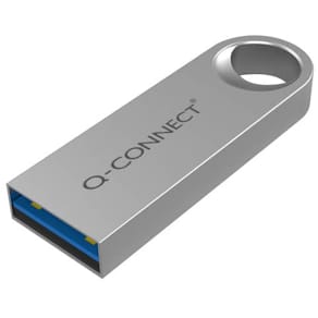 USB-Stick Q-CONNECT 3.0 Premium inkl. URA, silber