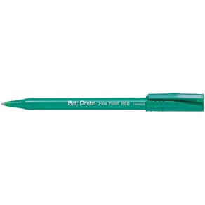 Rollerballpen Pentel R50/R56, groen, medium schrift