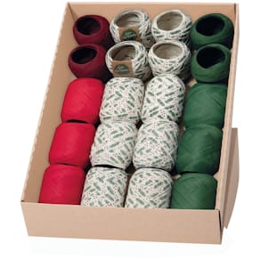 Weihnachts-Ei-Knäuel GOLDINA Go Green, sortiert