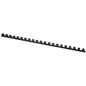 Spiralbinderücken Q-CONNECT, 10 mm, 21 R, schwarz