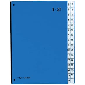 Pultordner PAGNA Color, 1-31, blau