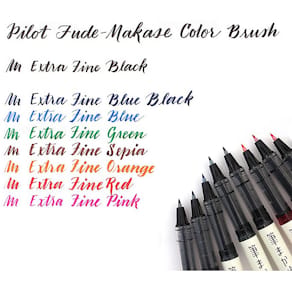 Fineliner PILOT Brush pen blå