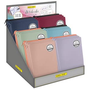 Notizbuch Online Softcover, sortiert