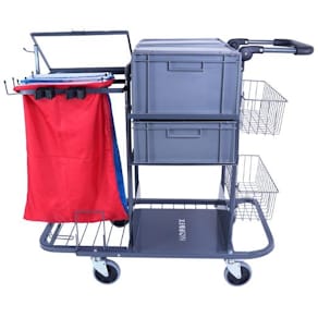 Städvagn NILFISK Systemvagn Stor, fullutrustad & städklar