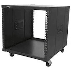 StarTech.com Flyttbar serverhylla med handtag - 9U - Rack