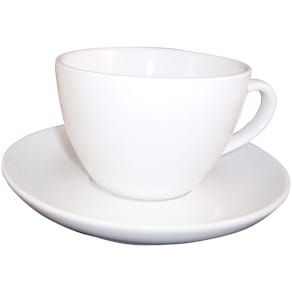Kaffeetasse ESMEYER BISTRO 52, Cappuccino, weiß
