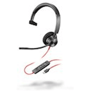 HP Poly Blackwire 3310 - Blackwire 3300 series - headset - på