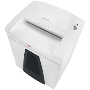Aktenvernichter HSM Securio B35, Partikelschnitt, weiß