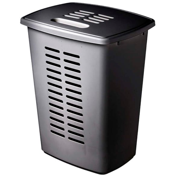 Product Image for Tøjkurv SmartStore grå 60 L, med låg, 380x490x600 mm 5st