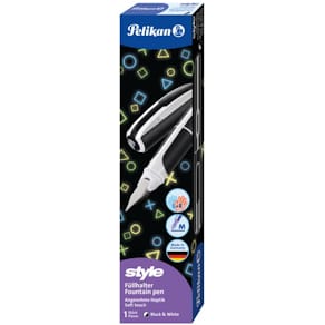 Füllhalter Pelikan Style P57, Black & White