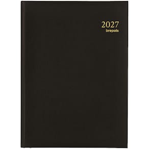 Agenda Brepols Euro Lima, zwart, 2026