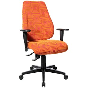 Drehstuhl Topstar Lady Sit., retro orange