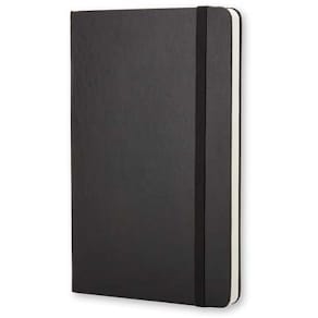 Notesbog Moleskine Classic ulinjeret sort 130x210 mm, 48 stk