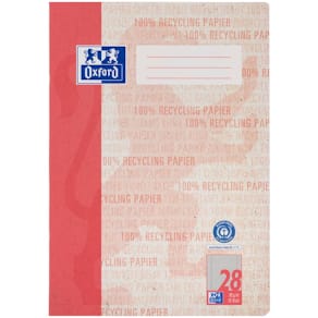 Schreibheft Oxford OPTIK PAPER Lineatur 28, A4, 16 Blatt, kariert
