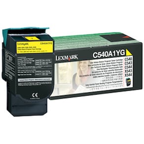 Toner LEXMARK C540A1YG 1K gul