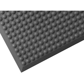 Ståmatta Yoga Pur 51x66cm, gummi grå