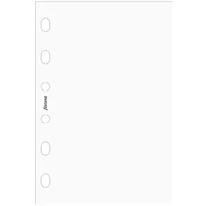 Pocket Anteckningsblad Olinjerade Vita