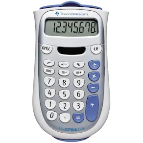 TI-1706SV Miniräknare