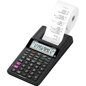 Remsräknare CASIO HR-8RCE svart